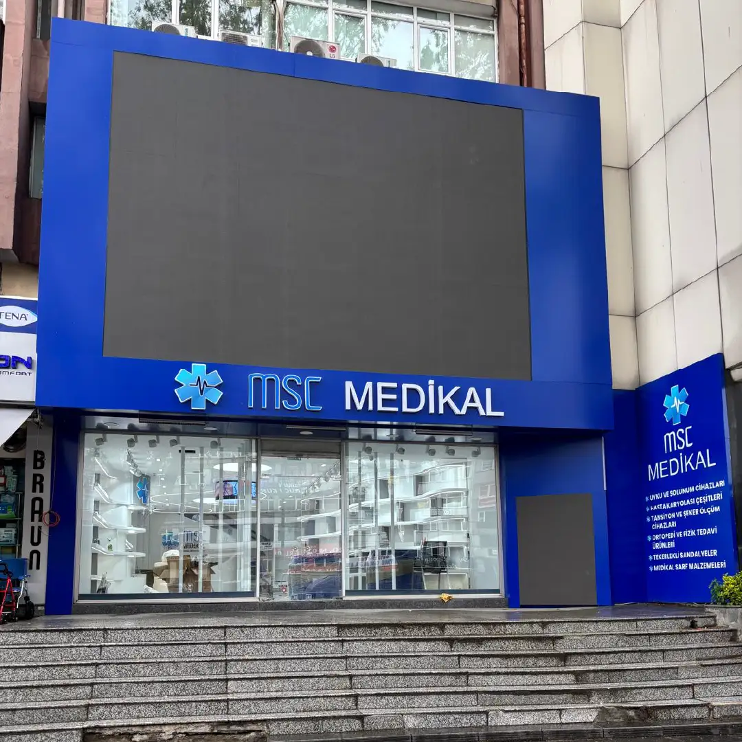 Hizmetlerimiz İstanbul LED ekran reklam uygulaması
