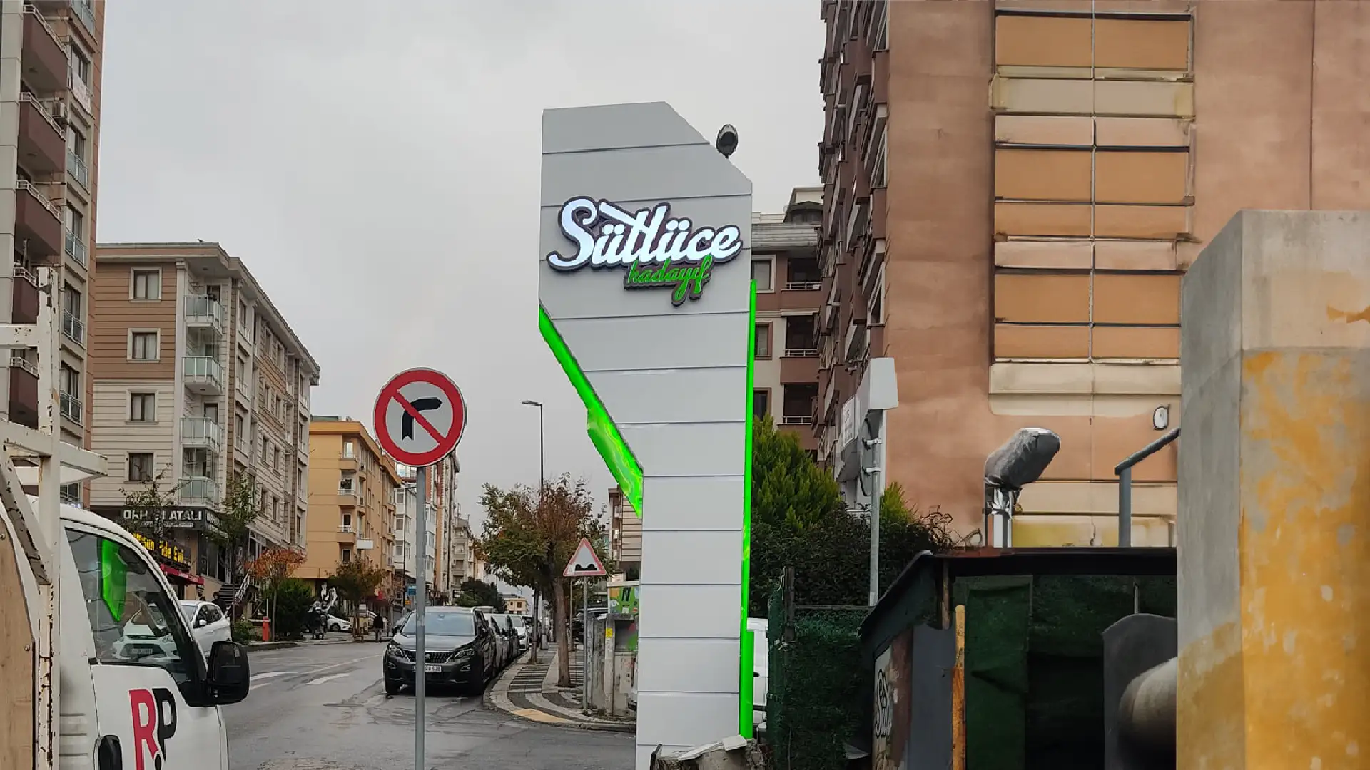 Sütlüce Kadayıf Tabela Uygulaması Sütlüce Kadayıf tabela uygulaması