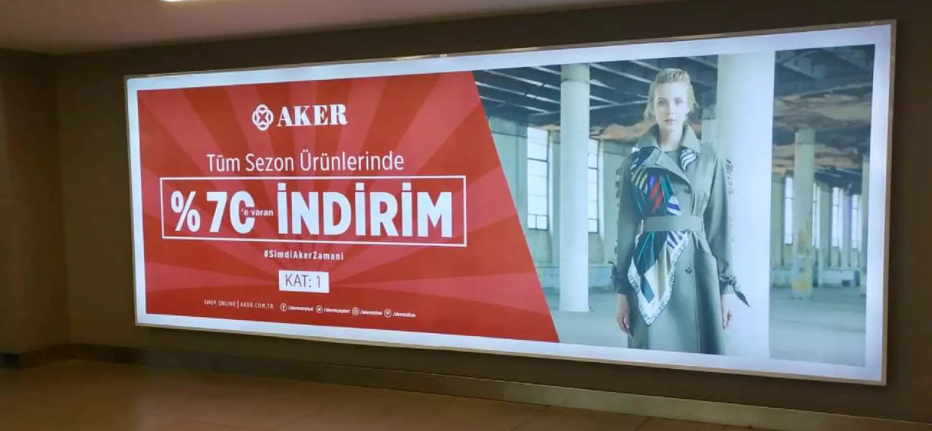 Lightbox Baskı & Uygulama Lightbox baskı montaj ve uygulama çalışması