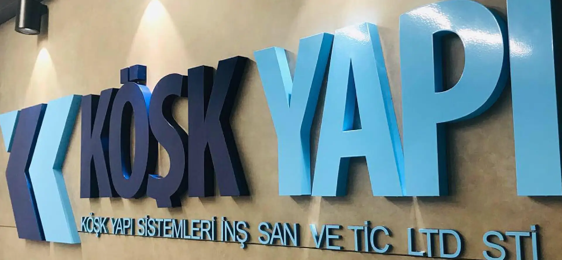 Işıksız kutu harf tabela montaj çalışması