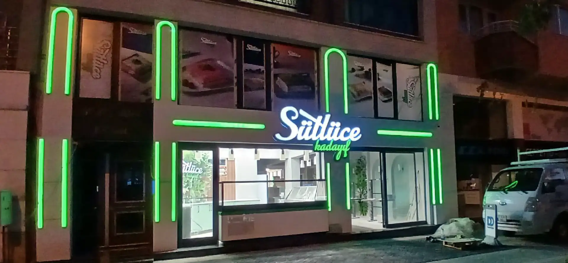 Sütlüce Kadayıf Tabela Uygulaması Sütlüce Kadayıf tabela uygulaması